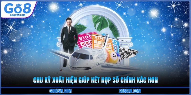 Chu kỳ xuất hiện giúp kết hợp số chính xác hơn
