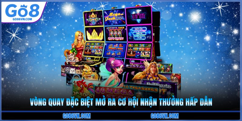 Vòng quay đặc biệt mở ra cơ hội nhận thưởng hấp dẫn